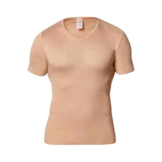T-shirt invisible avec aisselles renforcées