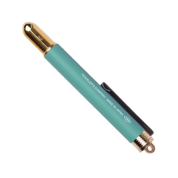 Stylo à bille en laiton TRAVELER’S COMPANY BRASS PRODUCTS - vert