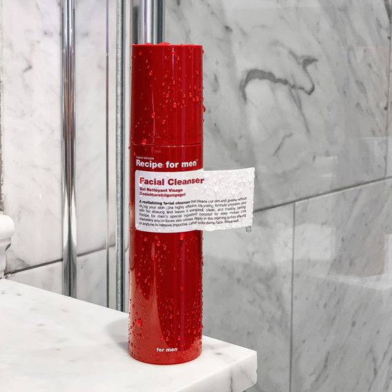 Gel nettoyant pour le visage Recipe for Men Facial Cleanser (100 ml)