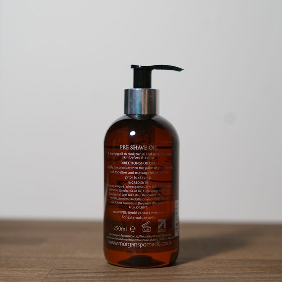 Huile de pré-rasage Morgan’s (250 ml)