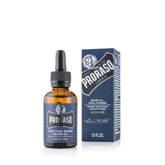 Huile à barbe Proraso - Azur Lime