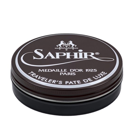 Cire pour chaussures Saphir Médaille d'Or Traveler's Pate de Luxe (75 ml)