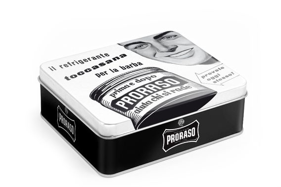 Coffret cadeau de rasage classique Proraso White - pour les peaux sensibles