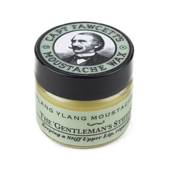 Coffret cadeau cire à moustache et peigne pliable Cpt. Fawcett (CF.87T) - Ylang-ylang