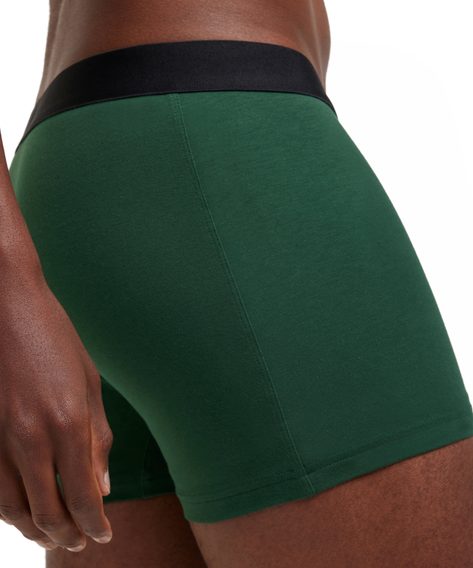 FALKE 2-Pack Daily Comfort Boxers — Green/Black