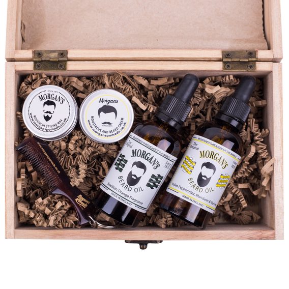 Coffret cadeau complet pour barbus Morgan’s