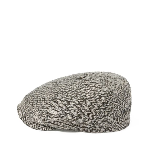 Stetson 6-Panel Silk Cap — Grey