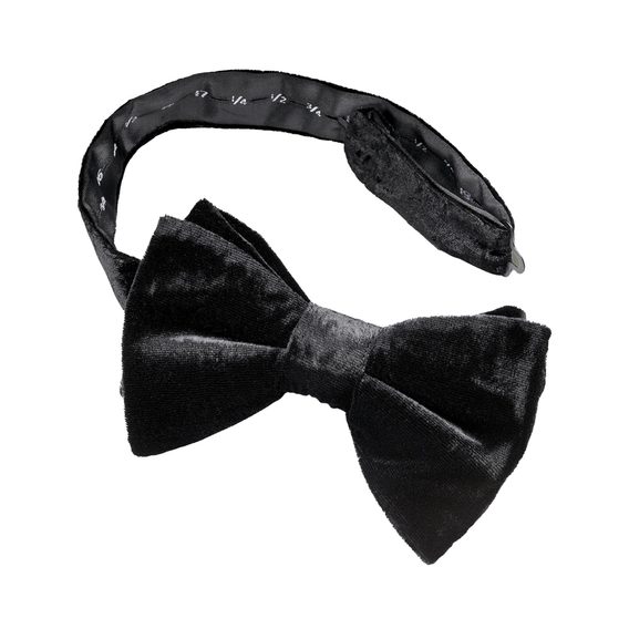 Charles Tyrwhitt Velvet Ready-Tied Bow Tie