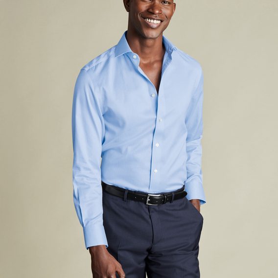 Charles Tyrwhitt Non-Iron Puppytooth Shirt
