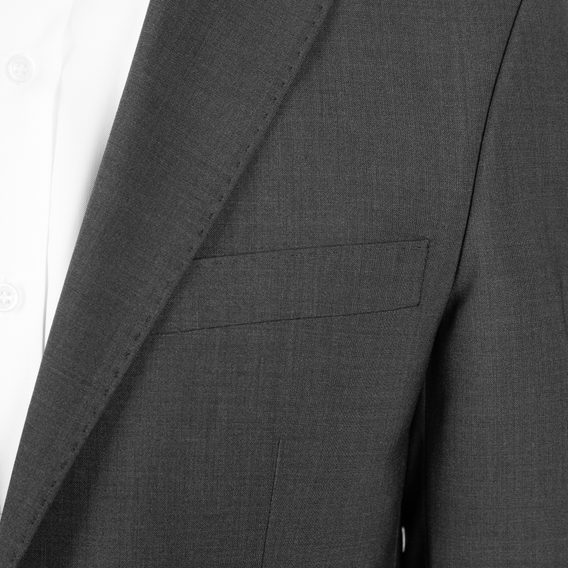 Blazer en laine John & Paul - gris foncé