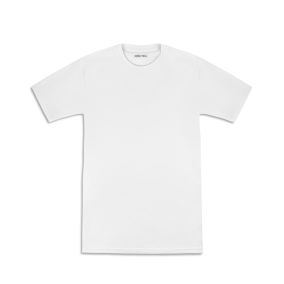 T-shirt John & Paul - blanc