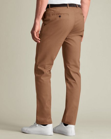 Charles Tyrwhitt Ultimate Non-Iron Chinos — Camel