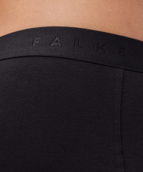 FALKE 2-Pack Daily Comfort Boxers — Black