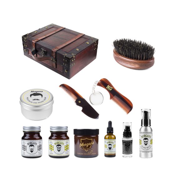 Un coffret cadeau complet pour les barbus de Morgan’s