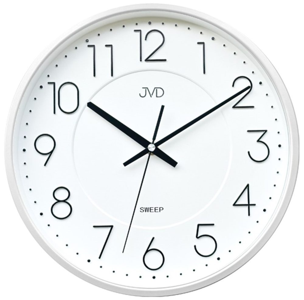 JVD HX2495.2 - dobře čitelné hodiny s tichým chodem