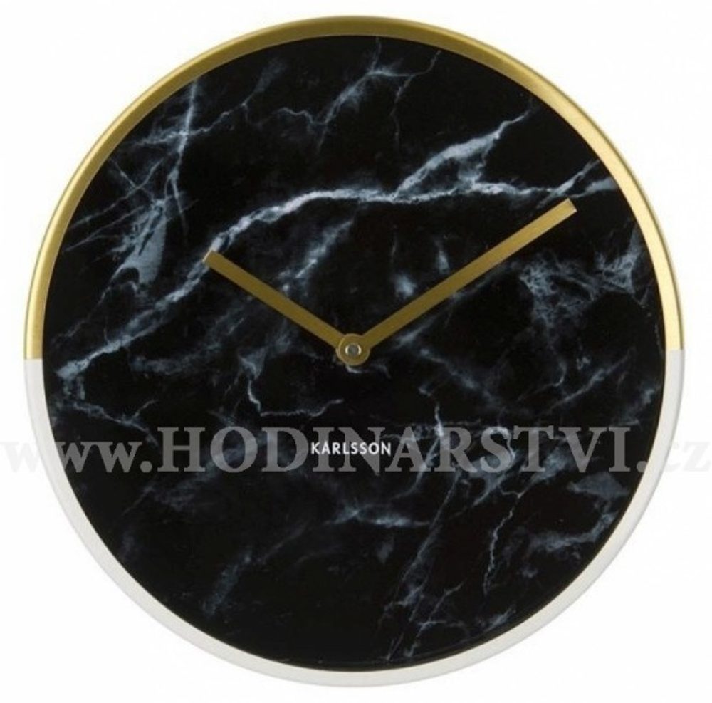 Hodiny Karlsson 5606BK 30cm