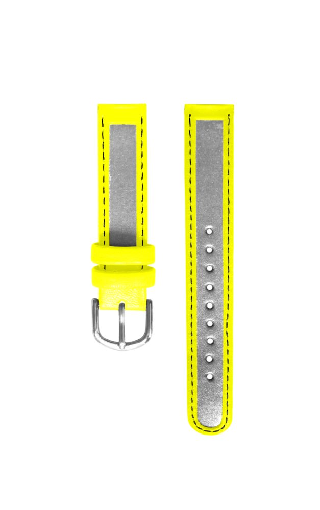 Reflexní žlutý řemínek k hodinkám CLOCKODILE CSX0011