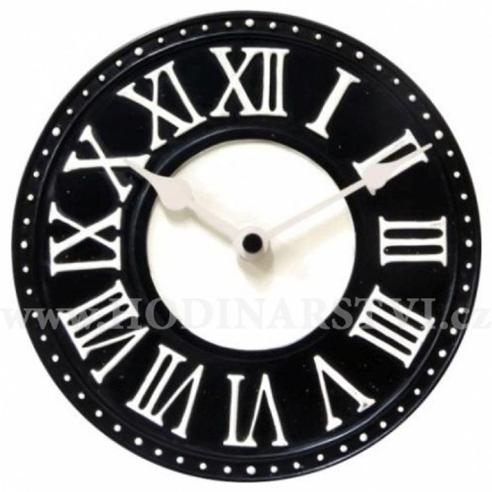 Hodiny NEXTIME 5187zw v anglickém retro stylu 17cm