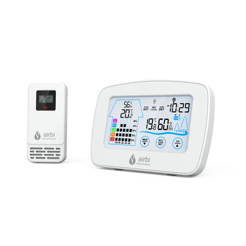 Bezdrátový teploměr s vlhkoměrem Airbi CONTROL