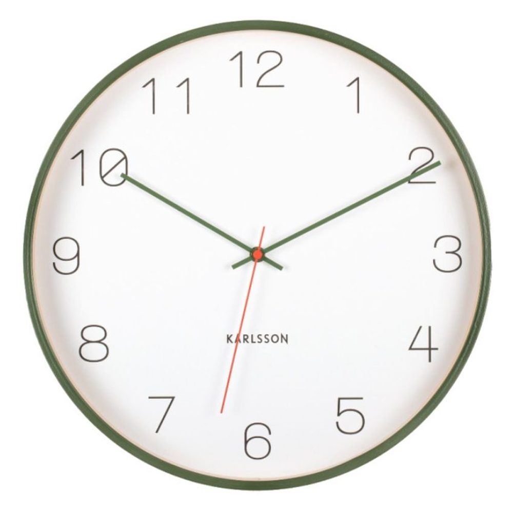 Designové nástěnné hodiny KA5926GR Karlsson 40cm