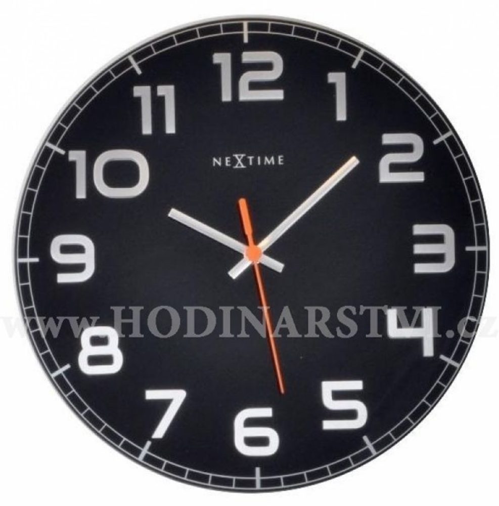 Hodiny NEXTIME 8817zw Classy round 30cm