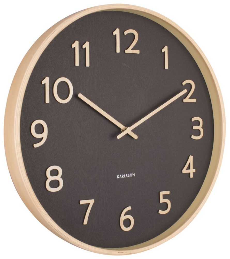 Designové nástěnné hodiny KA5852BK Karlsson 40cm