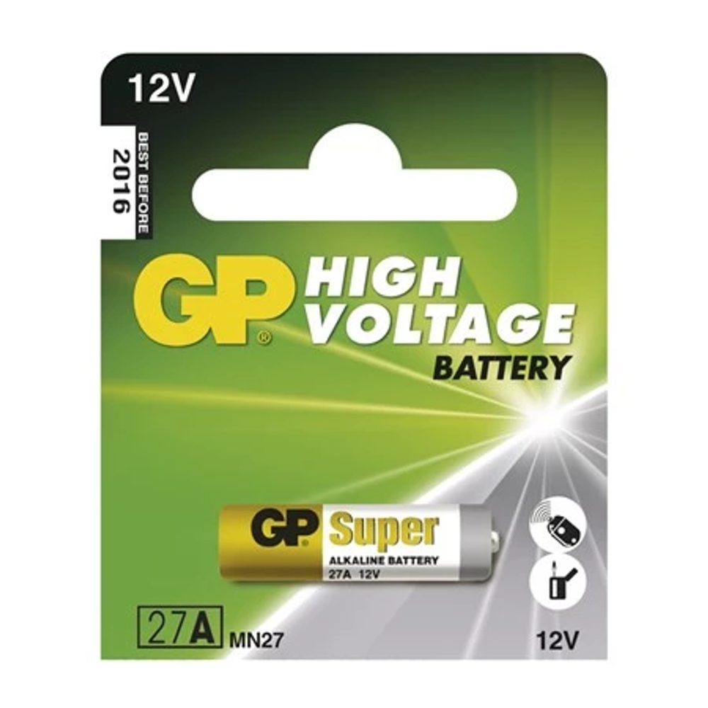 Baterie 27A GP alkalická 12V