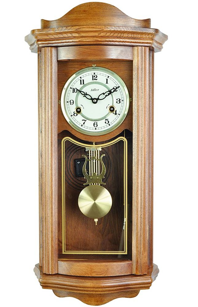 Adler 11017-OAK - Mechanické půlové kyvadlové hodiny s odbíjením