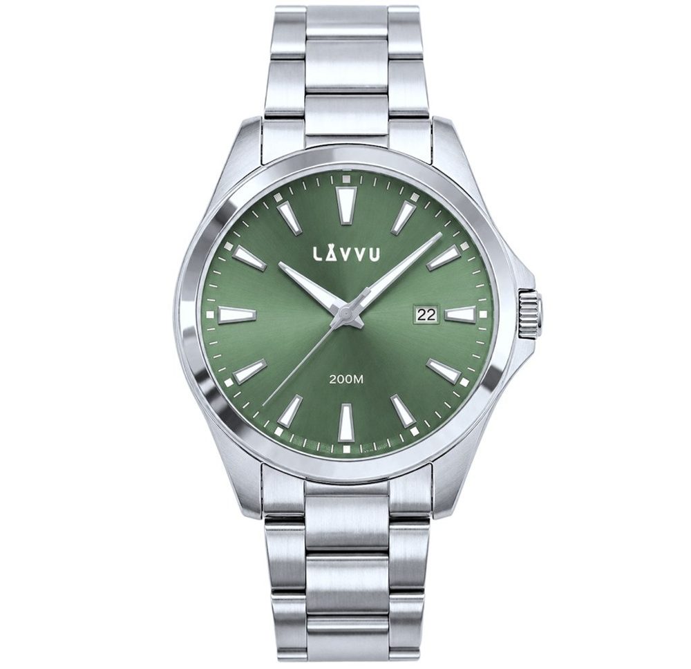 LAVVU 20 ATM Pánské hodinky ISBRYDER Green