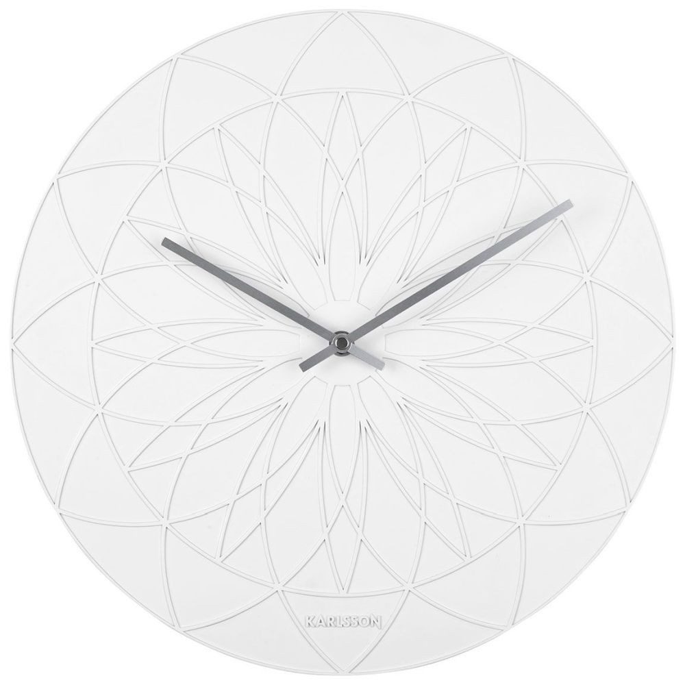 Designové nástěnné hodiny Karlsson KA5836WH 35cm