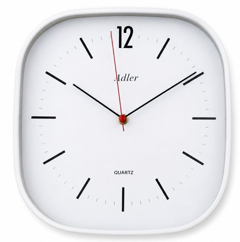 Hodiny Adler 30175 bílé