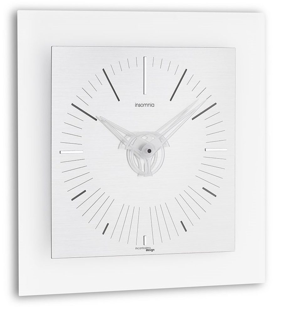 Designové nástěnné hodiny I562M chrome IncantesimoDesign 40cm