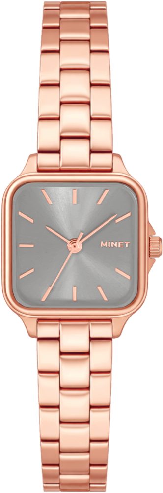 MINET Rose gold-béžové dámské hodinky GRACE MWL5507