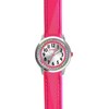 CLOCKODILE Tmavě růžové dívčí dětské hodinky s kamínky