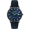 LAVVU Modré pánské hodinky Copenhagen Titanium Blue