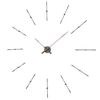 Designové nástěnné hodiny Nomon Merlin Walnut Graphite METP120N 125cm