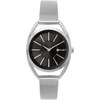 Stříbrno-černé dámské hodinky MINET ICON SILVER BLACK MESH MWL5017