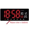 JVD DH3604.3 - Digitální stále svítící hodiny s datumem a dnem v týdnu v češtině