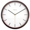 Designové nástěnné hodiny 3156br Nextime Company Wood 35cm