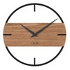 Stylové dřevěné hodiny LAVVU LOFT v industriálním vzhledu LCT4010
