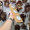 KUBRi 0222STF - špičkový barometr s vynikající citlivostí v dubovém rámu