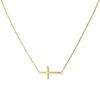 Zlatý náhrdelník s křížkem