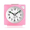 LAVVU Růžový budík SWEEP s plynulým chodem LAS3042
