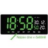 JVD DH3604.4 - Digitální stále svítící hodiny s datumem a dnem v týdnu v češtině