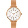 MINET Rose gold dámské hodinky PRAGUE MESH MWL5207