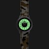 CLOCKODILE Svítící hnědé chlapecké dětské hodinky ARMY s maskáčovým vzorem