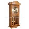 Adler 11002-OAK - dřevěné kyvadlové hodiny s mechanickým strojem a půlovým bitím