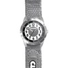 Šedé reflexní dětské hodinky na suchý zip CLOCKODILE REFLEX CWX0022
