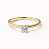 Zlatý prsten se zirkonem