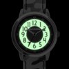 Svítící zelené chlapecké hodinky CLOCKODILE ARMY CWB0031